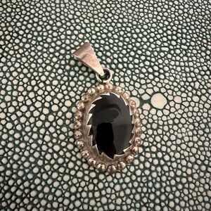 Black vintage pendant